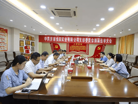 不忘初心 砥礪前行 中共濟(jì)南長田實(shí)業(yè)有限公司支部委員會換屆選舉大會圓滿結(jié)束